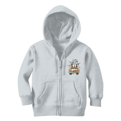 LETS GET SPOOKY Classic Kids Zip Hoodie - DirectlyPersonalised