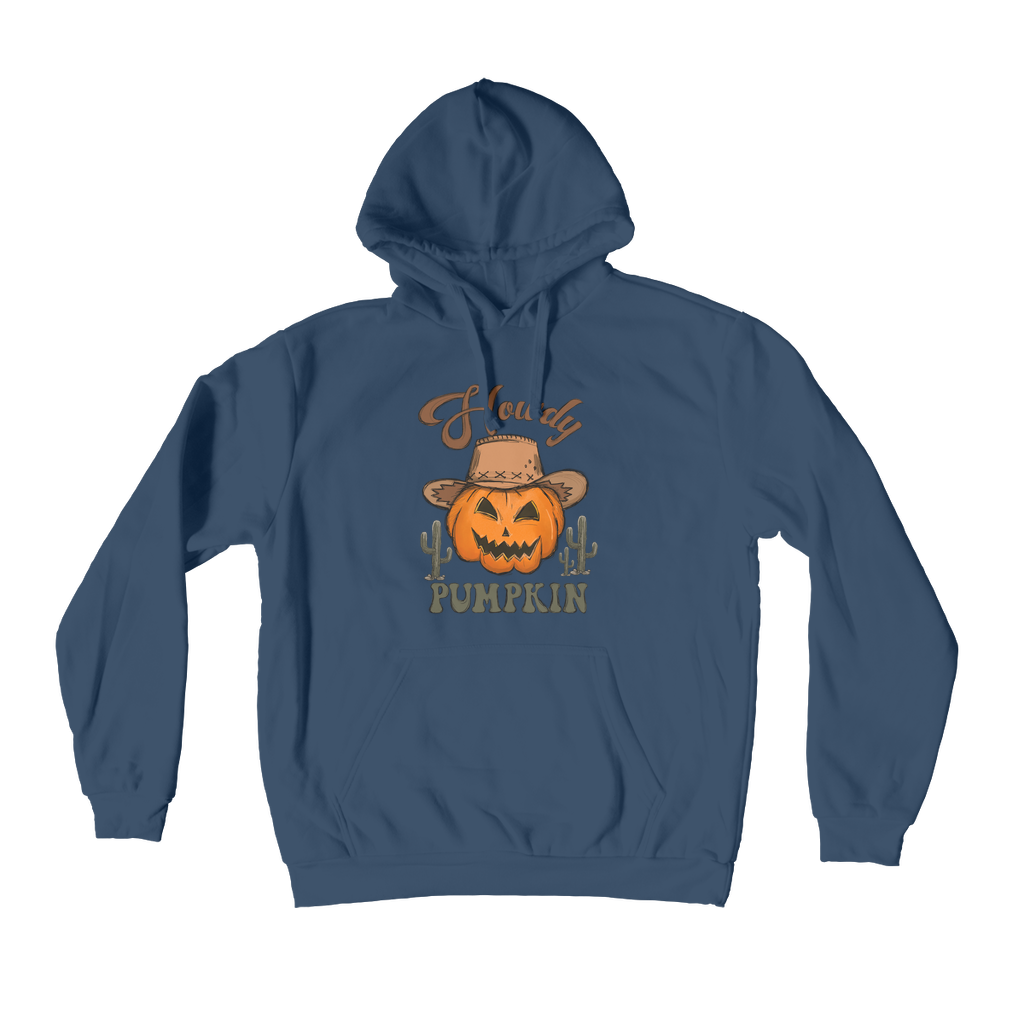 HOWDY PUMPKIN Premium Adult Hoodie - DirectlyPersonalised
