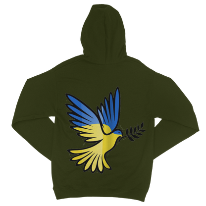 SUPPORT FOR UKRAINE Classic Adult Zip Hoodie - DirectlyPersonalised