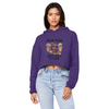 HOCUS POCUS -COFFEE DESIGN Unisex Cropped Raw Edge Boyfriend Hoodie