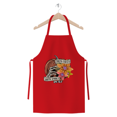 SORTA SWEET - SORTA SPOOKY Premium Jersey Apron