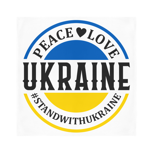 STAND WITH UKRAINE Sublimation Bandana - DirectlyPersonalised