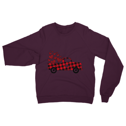 Love Truck Classic Adult Sweatshirt - DirectlyPersonalised