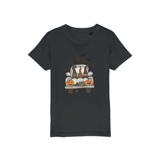 LETS GET SPOOKY Organic Jersey Kids T-Shirt - DirectlyPersonalised