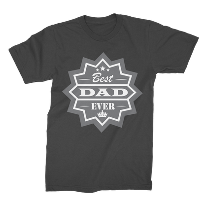 Best Dad Ever Premium Jersey Men's T-Shirt - DirectlyPersonalised
