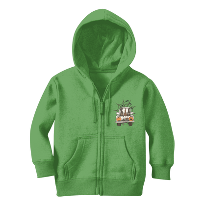 LETS GET SPOOKY Classic Kids Zip Hoodie - DirectlyPersonalised