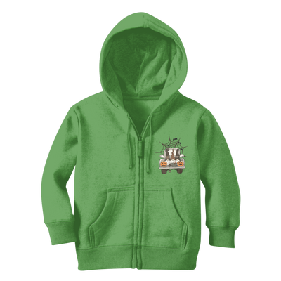 LETS GET SPOOKY Classic Kids Zip Hoodie