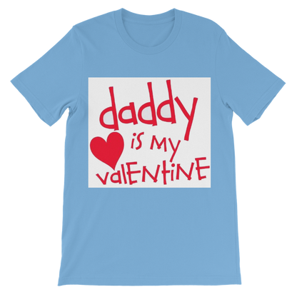 Daddy's my Valentine Premium Kids T-Shirt - DirectlyPersonalised