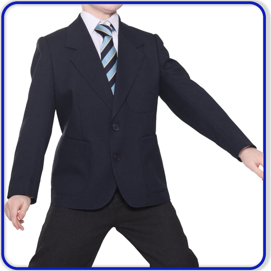 Boys Blazers - Bottle, Navy, Black - DirectlyPersonalised