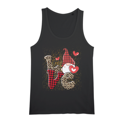 Ladies Valentine Design Organic Jersey Womens Tank Top - DirectlyPersonalised