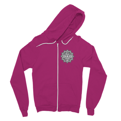 Best Dad Ever Classic Adult Zip Hoodie - DirectlyPersonalised