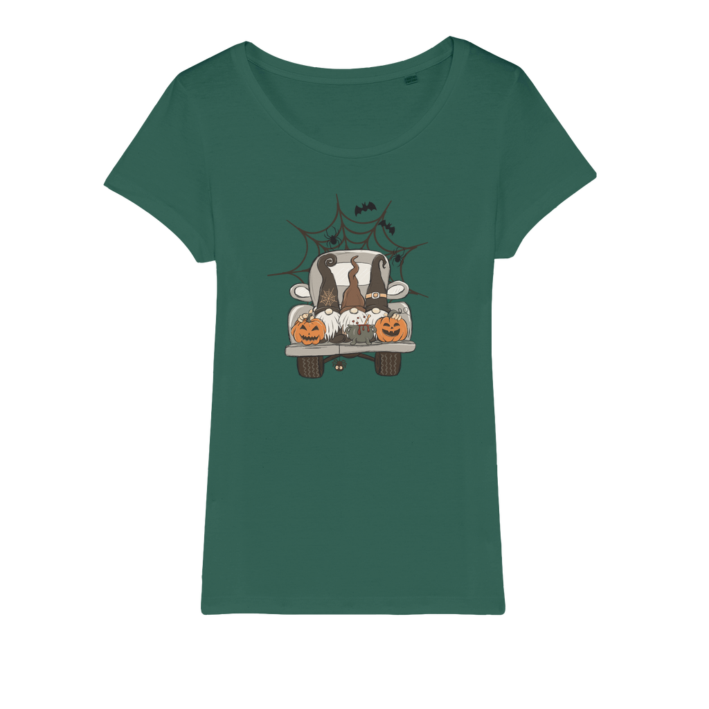 LETS GET SPOOKY Organic Jersey Womens T-Shirt - DirectlyPersonalised