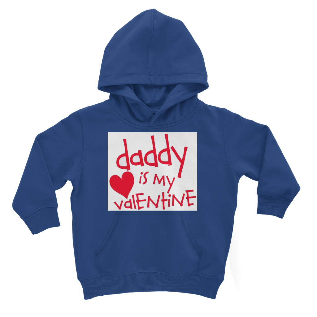 Daddy's my Valentine Classic Kids Hoodie - DirectlyPersonalised