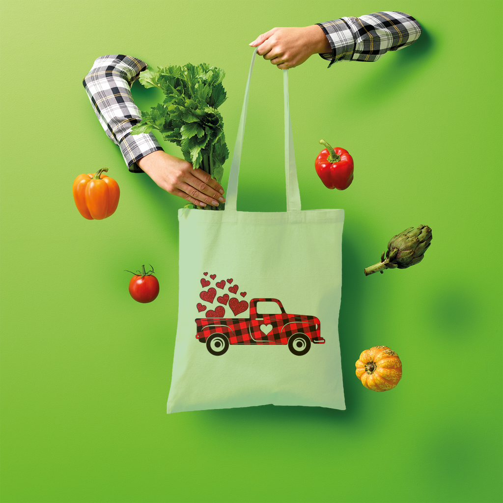 Love Truck Shopper Tote Bag - DirectlyPersonalised