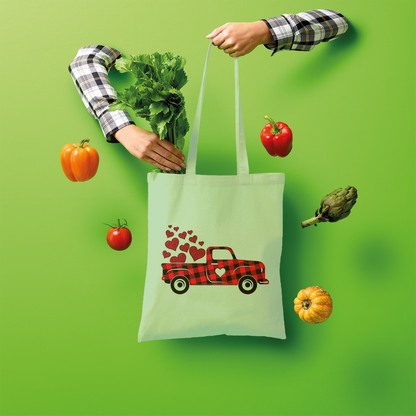 Love Truck Shopper Tote Bag - DirectlyPersonalised