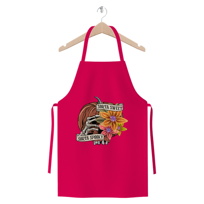 SORTA SWEET - SORTA SPOOKY Premium Jersey Apron