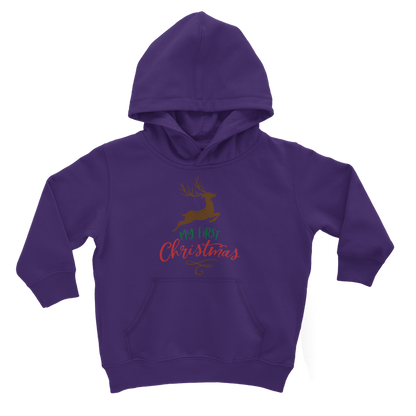 My First Christmas Colour Classic Kids Hoodie