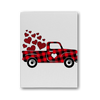 Love Truck Premium Stretched Canvas