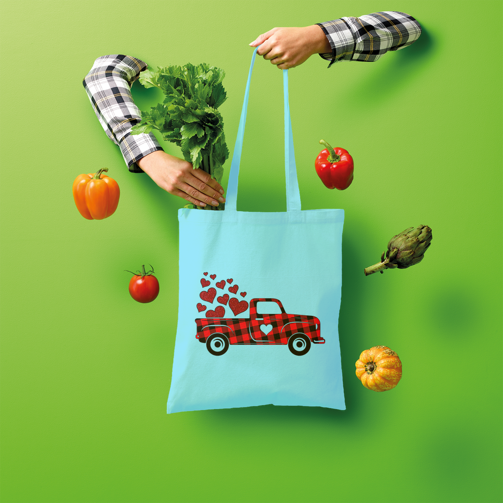 Love Truck Shopper Tote Bag - DirectlyPersonalised