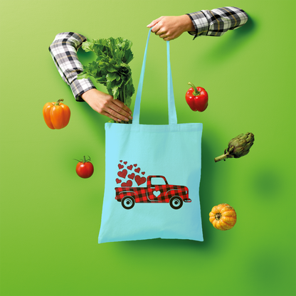 Love Truck Shopper Tote Bag - DirectlyPersonalised