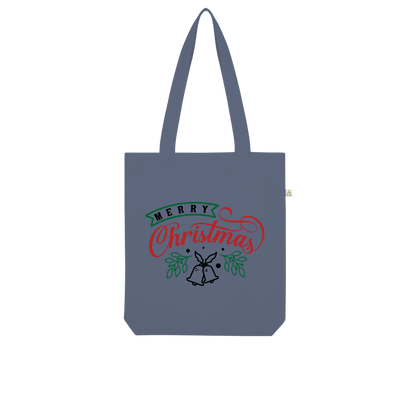 Merry Christmas Organic Tote Bag - DirectlyPersonalised