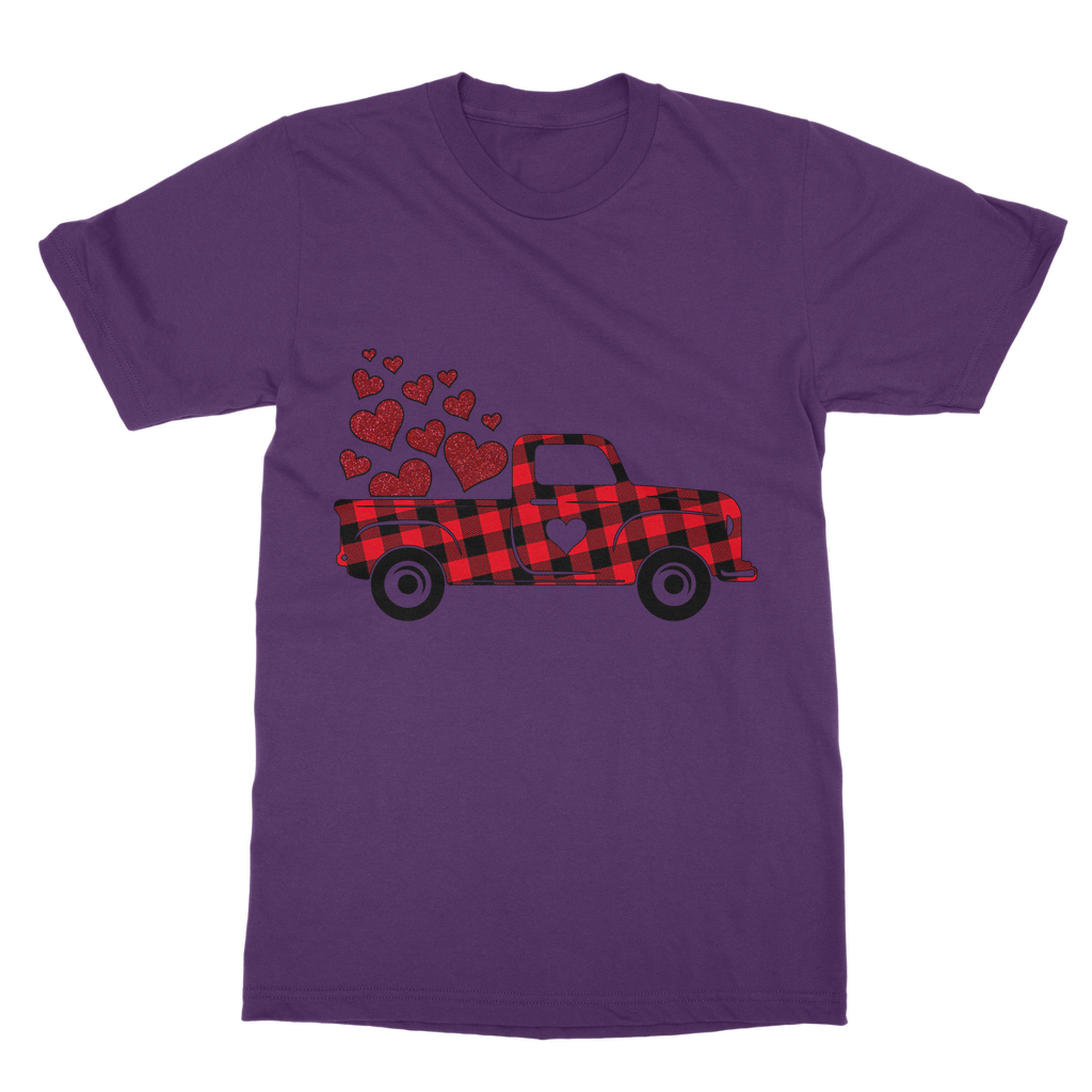 Love Truck Classic Adult T-Shirt - DirectlyPersonalised