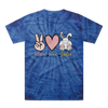 PEACE LOVE EASTER Tonal Spider Tie-Dye T-Shirt