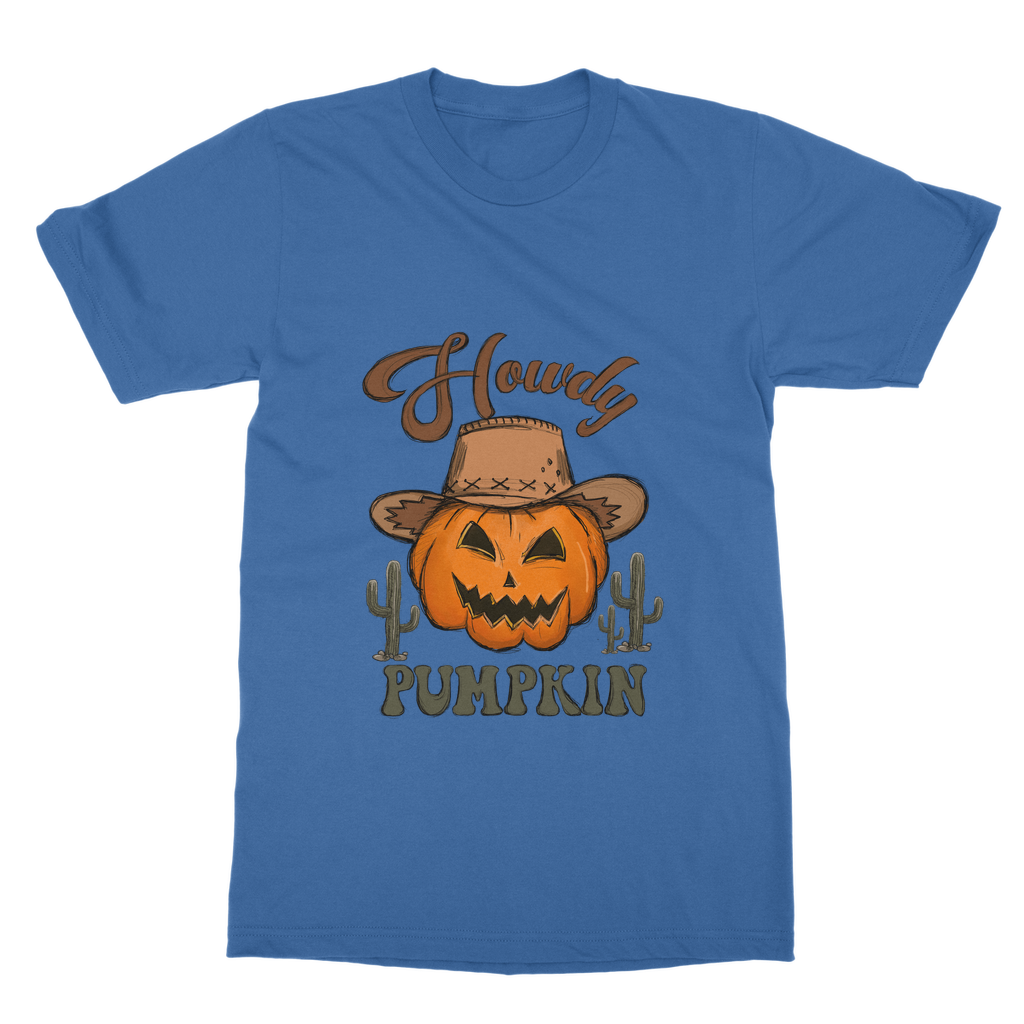 HOWDY PUMPKIN T-Shirt Dress - DirectlyPersonalised