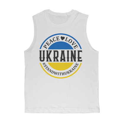 STAND WITH UKRAINE Classic Adult Muscle Top - DirectlyPersonalised