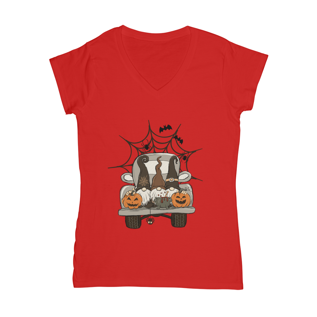 LETS GET SPOOKY Classic Women's V-Neck T-Shirt - DirectlyPersonalised