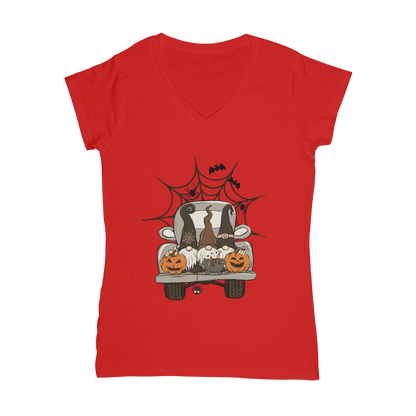 LETS GET SPOOKY Classic Women's V-Neck T-Shirt - DirectlyPersonalised