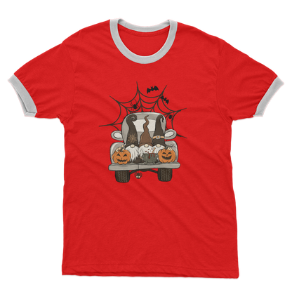 LETS GET SPOOKY Adult Ringer T-Shirt - DirectlyPersonalised