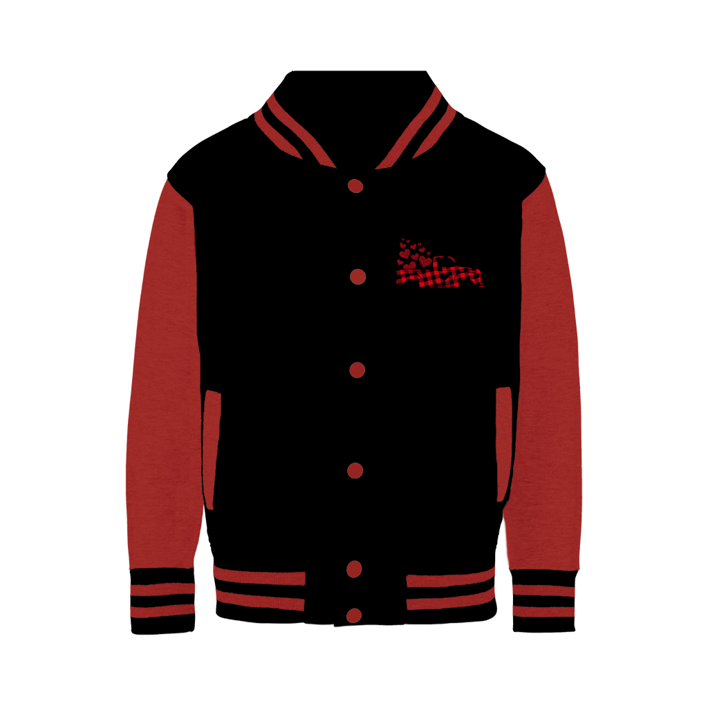 Love Truck Varsity Jacket - DirectlyPersonalised