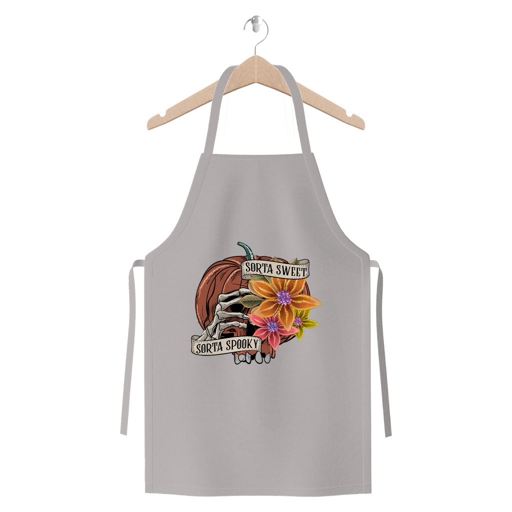 SORTA SWEET - SORTA SPOOKY Premium Jersey Apron - DirectlyPersonalised