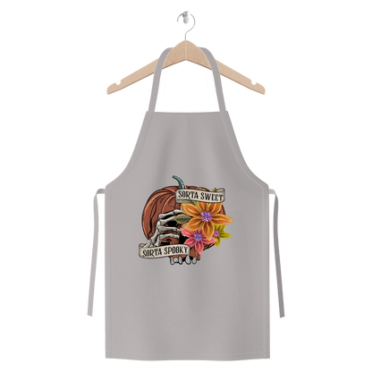 SORTA SWEET - SORTA SPOOKY Premium Jersey Apron - DirectlyPersonalised
