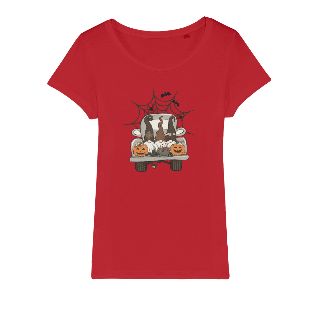 LETS GET SPOOKY Organic Jersey Womens T-Shirt - DirectlyPersonalised