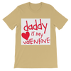 Daddy's my Valentine Classic Kids T-Shirt