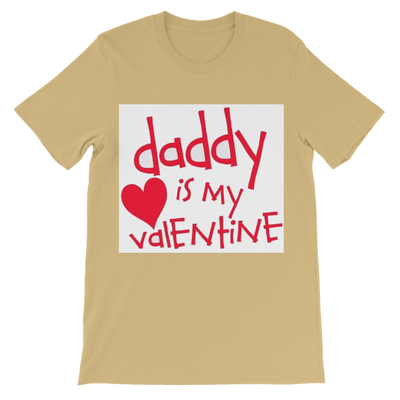 Daddy's my Valentine Classic Kids T-Shirt