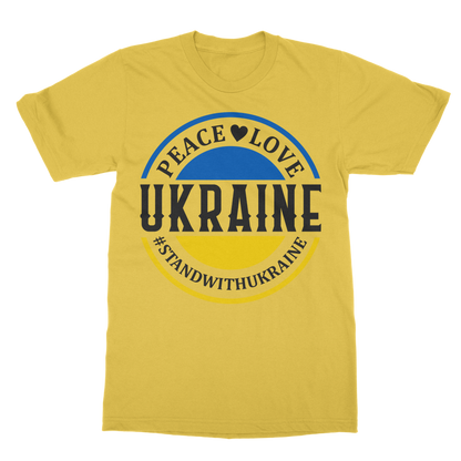 STAND WITH UKRAINE Classic Adult T-Shirt - DirectlyPersonalised