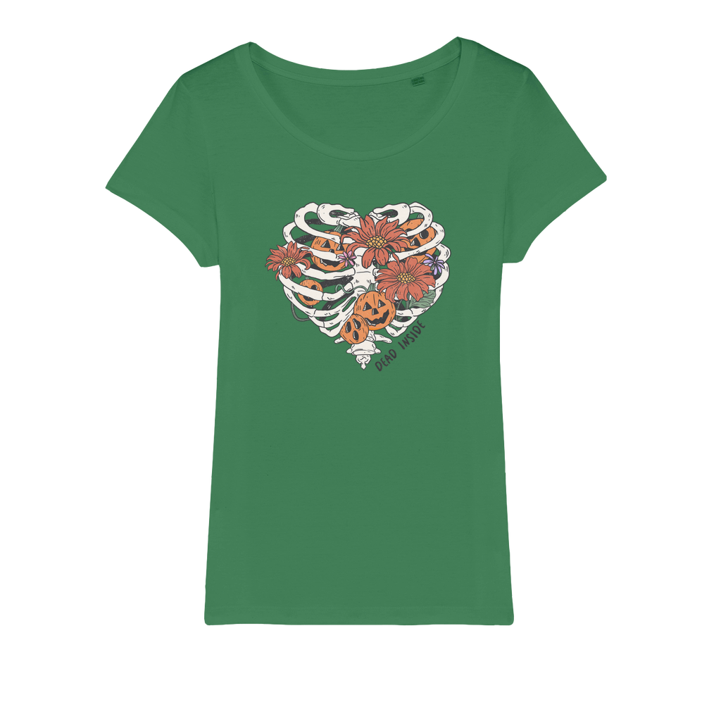 RIB CAGE Organic Jersey Womens T-Shirt - DirectlyPersonalised