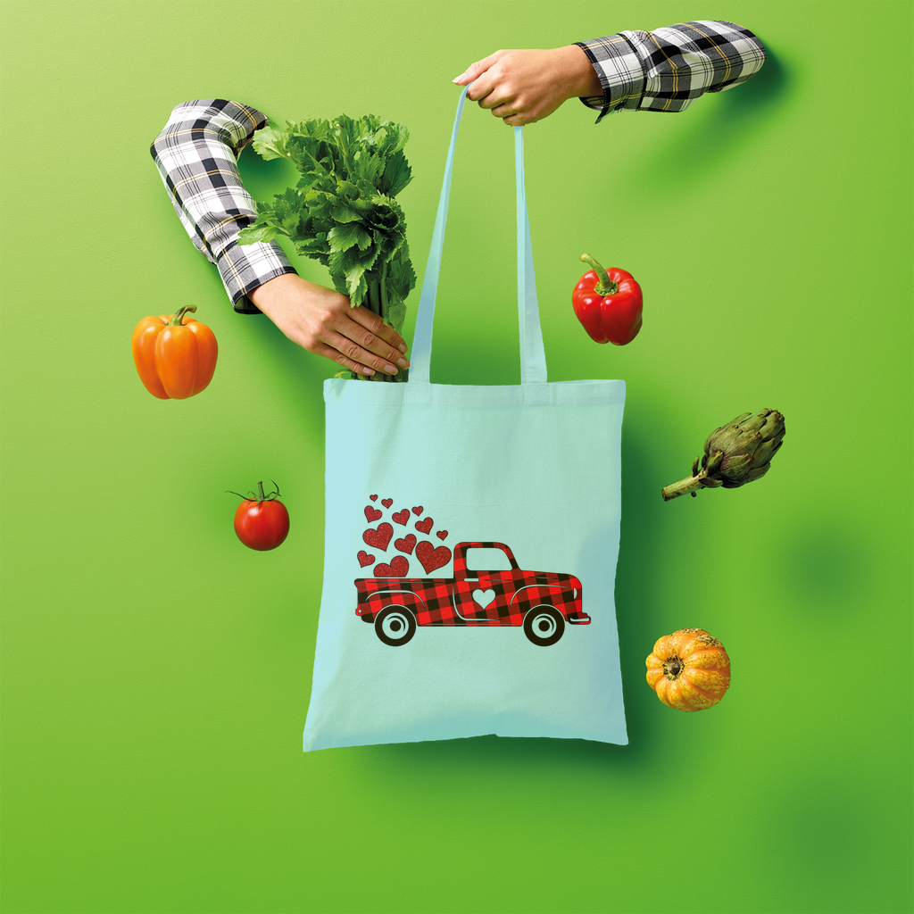 Love Truck Shopper Tote Bag - DirectlyPersonalised