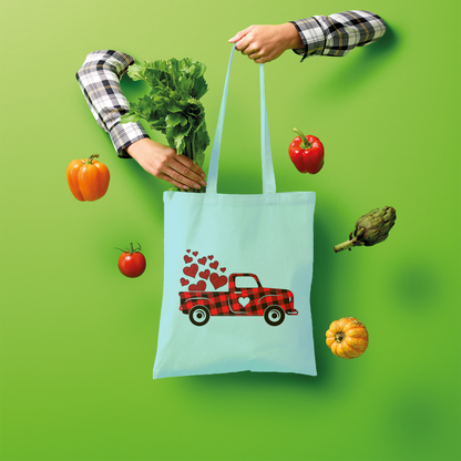 Love Truck Shopper Tote Bag - DirectlyPersonalised