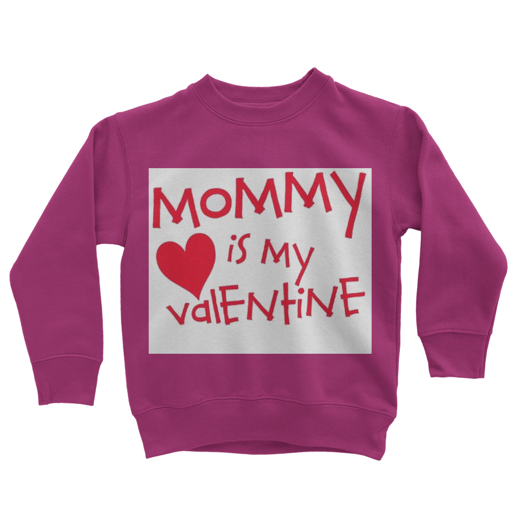 Mummys Valentine Classic Kids Sweatshirt - DirectlyPersonalised