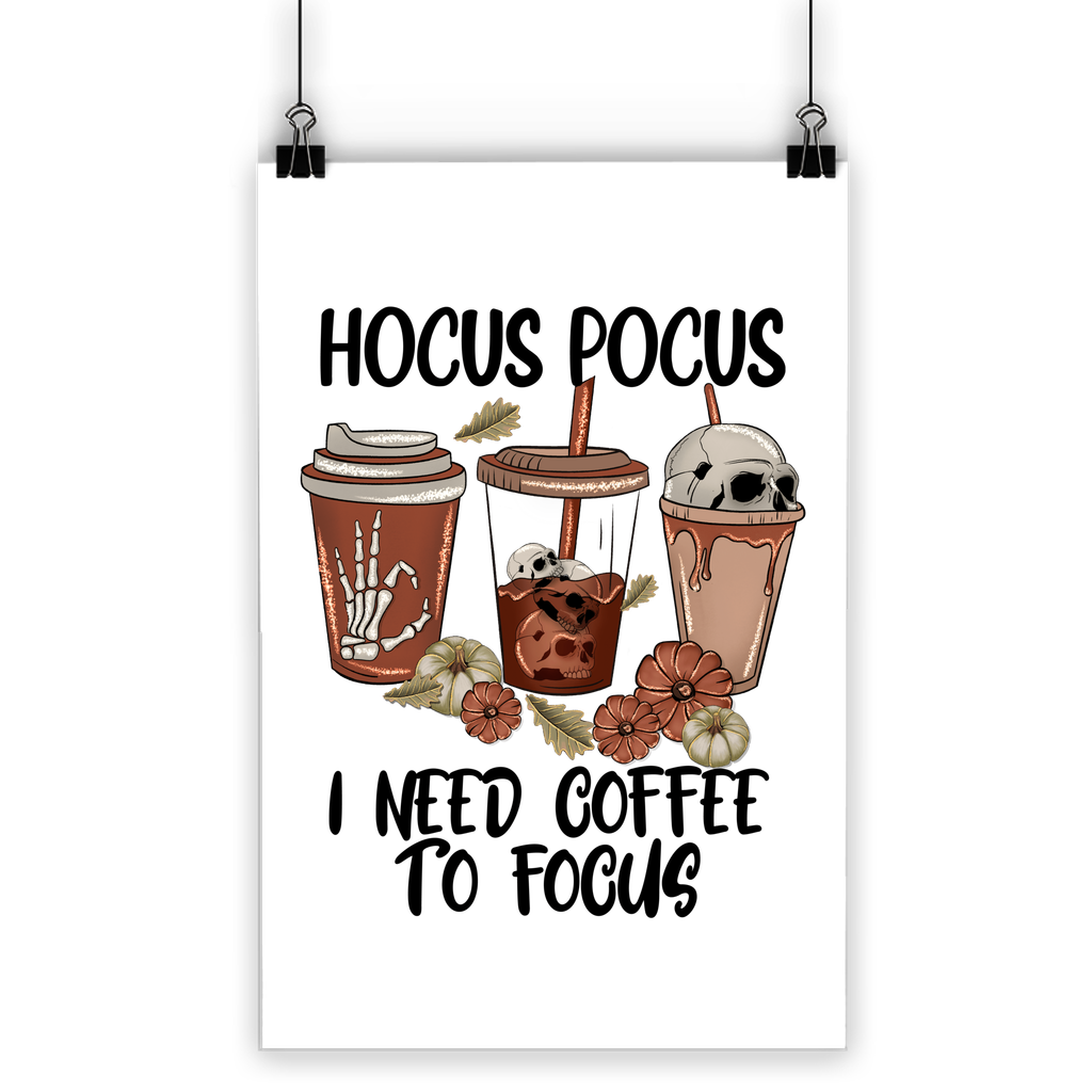 HOCUS POCUS -COFFEE DESIGN Classic Poster - DirectlyPersonalised