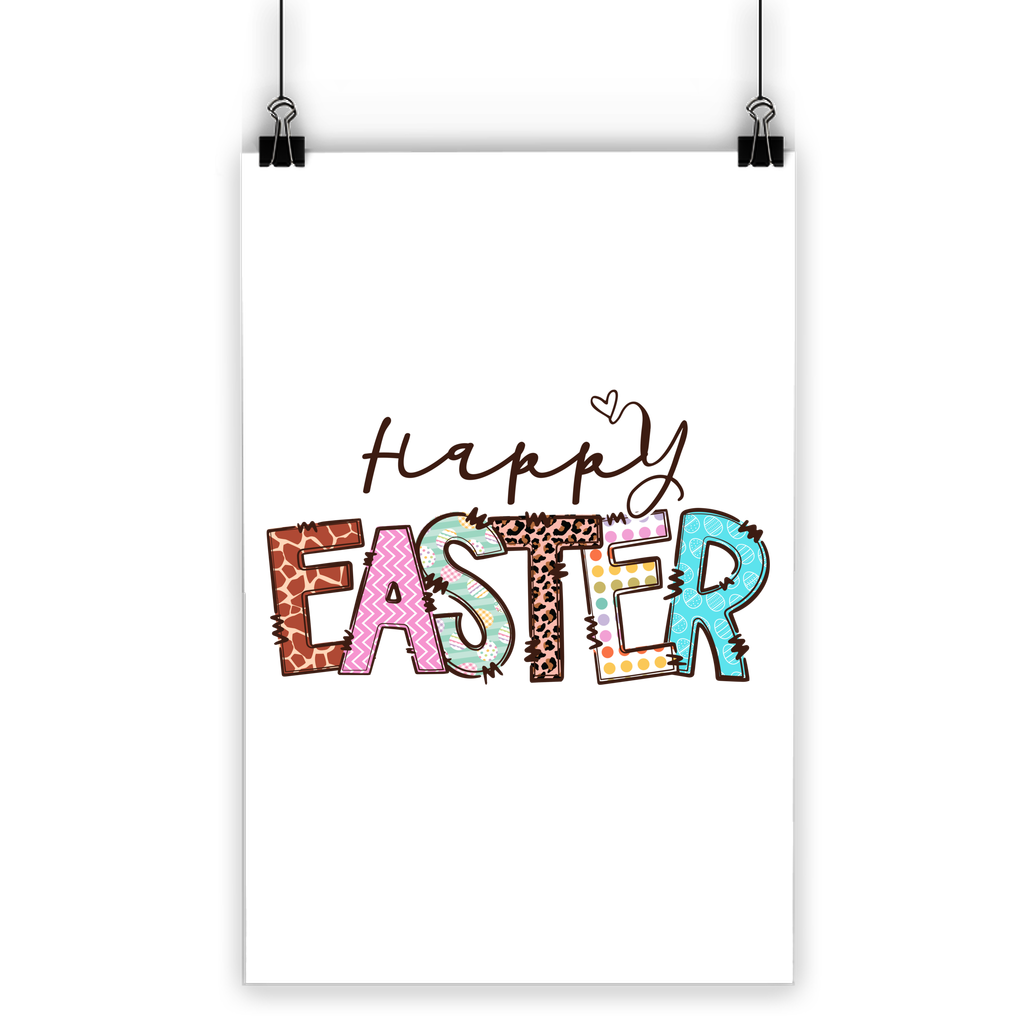 Happy Easter Classic Poster - DirectlyPersonalised