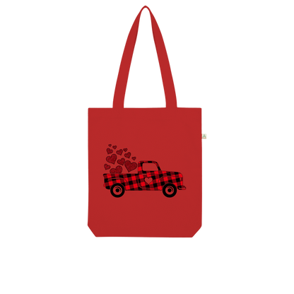 Love Truck Organic Tote Bag - DirectlyPersonalised