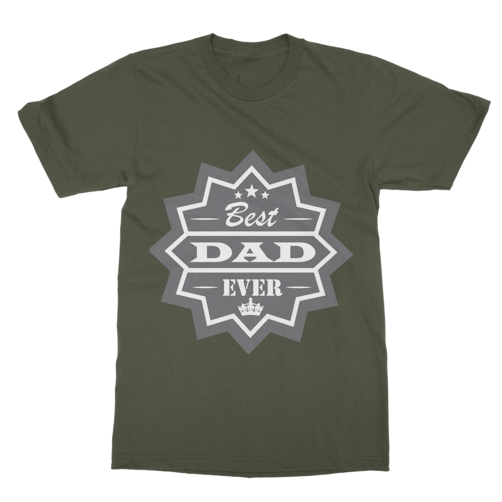Best Dad Ever T-Shirt Dress - DirectlyPersonalised