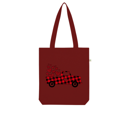 Love Truck Organic Tote Bag - DirectlyPersonalised