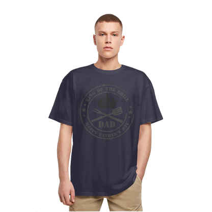 King of the Grill Heavy Oversized T-Shirt - DirectlyPersonalised