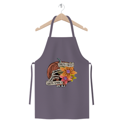 SORTA SWEET - SORTA SPOOKY Premium Jersey Apron - DirectlyPersonalised